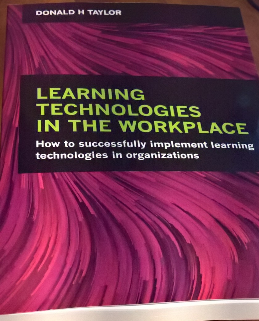 Learning Technologies book from Donald H Taylor